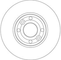 TRW DF4364 - Disco de freno