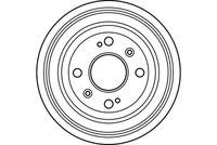 TRW DB4118 - Tambor de freno