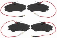 TRW GDB1260 - Juego de pastillas de freno