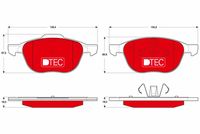 TRW GDB1583DTE - Juego de pastillas de freno