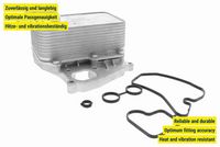 VEMO V15-60-6070 - Radiador de aceite, aceite motor