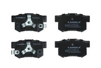 KAMOKA JQ101118 - Juego de pastillas de freno