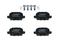 KAMOKA JQ1012944 - Juego de pastillas de freno