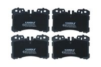 KAMOKA JQ101524 - Juego de pastillas de freno