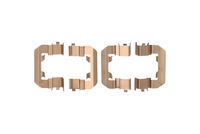 HELLA 8DZ355205241 - Kit de accesorios, pastillas de frenos