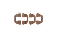 HELLA 8DZ355203431 - Kit de accesorios, pastillas de frenos