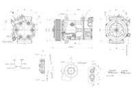 HELLA 8FK 366 200-381 - Compresor, aire acondicionado