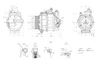 HELLA 8FK 366 200-291 - Compresor, aire acondicionado