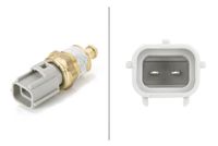 HELLA 6PT009107831 - Sensor, temperatura del aceite