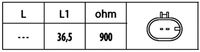 HELLA 6PU 009 146-561 - Generador de impulsos, cigüeñal