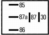 HELLA 4RD 965 453-047 - Relé multifunción