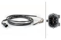 HELLA 6PT014494651 - Sensor, temp. gas escape