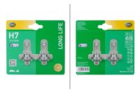 HELLA 8GH007157454 - Bombilla, luces diurnas - LONG LIFE UP TO 3x LONGER LIFETIME
