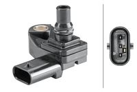 HELLA 6PP358152391 - Sensor, presión colector de admisión