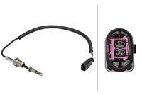 HELLA 6PT358181101 - Sensor, temp. gas escape