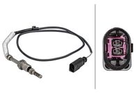 HELLA 6PT358181111 - Sensor, temp. gas escape