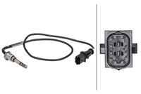 HELLA 6PT358181251 - Sensor, temp. gas escape