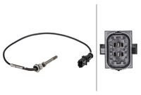HELLA 6PT358181041 - Sensor, temp. gas escape