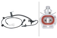 HELLA 6PU012679791 - Sensor, revoluciones de la rueda
