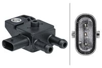 HELLA 6PP009403421 - Sensor, presión gas de escape