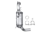 HELLA 8LH 366 080-181 - Filtro hollín/partículas, sistema escape