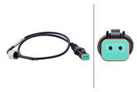 HELLA 6PT358181931 - Sensor, temp. gas escape