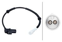 HELLA 6PU358218401 - Sensor, revoluciones de la rueda