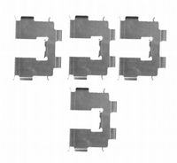 BOSCH 1987474823 - Kit de accesorios, pastillas de frenos