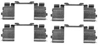 HELLA 8DZ355205121 - Kit de accesorios, pastillas de frenos