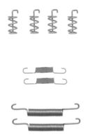 HELLA 8DZ355201841 - Juego de accesorios, zapatas de freno de estacionamiento
