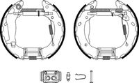 HELLA 8DB355022551 - Juego de zapatas de frenos - Shoe Kit Pro