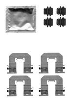HELLA 8DZ355205241 - Kit de accesorios, pastillas de frenos