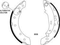 HELLA 8DB355002771 - Juego de zapatas de frenos