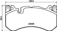 BREMBO P50127 - Juego de pastillas de freno - PRIME LINE