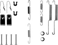 HELLA 8DZ355200081 - Juego de accesorios, zapatas de freno