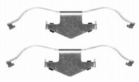 HELLA 8DZ355201521 - Kit de accesorios, pinza de freno
