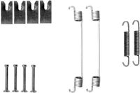 HELLA 8DZ355200701 - Juego de accesorios, zapatas de freno