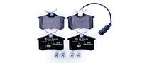 HELLA 8DB355018601 - Juego de pastillas de freno