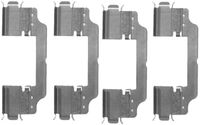 HELLA 8DZ355203301 - Kit de accesorios, pastillas de frenos