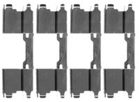 HELLA 8DZ355203501 - Kit de accesorios, pastillas de frenos