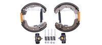 HELLA 8DB355004211 - Juego de zapatas de frenos - Shoe Kit Pro