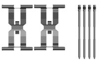BOSCH 1987474806 - Kit de accesorios, pastillas de frenos