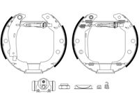 HELLA 8DB355003951 - Juego de zapatas de frenos - Shoe Kit Pro