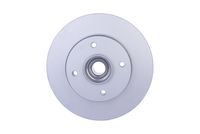 HELLA 8DD355123301 - Disco de freno - PRO