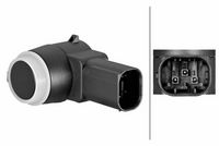 HELLA 6PX358141691 - Sensor, auxiliar de aparcamiento