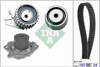 Schaeffler INA 530062030 - Bomba de agua + kit correa distribución