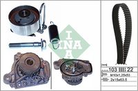 Schaeffler INA 530050531 - Bomba de agua + kit correa distribución