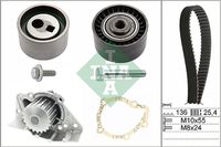 Schaeffler INA 530009530 - Bomba de agua + kit correa distribución