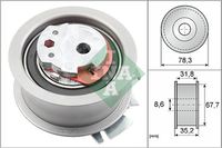Schaeffler INA 531062830 - Polea tensora, correa dentada