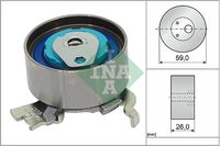 Schaeffler INA 531067930 - Polea tensora, correa dentada